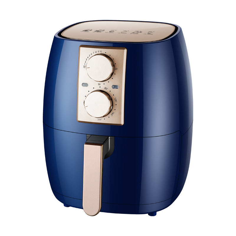 6L Visual Air Fryer with HD Window and 8-in-1 Functions, 1700W, Black