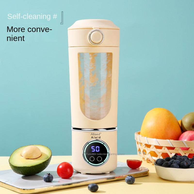 High-End Portable Juicer Cup – USB Rechargeable Crushed Ice Juicer for Outdoor and Travel Use