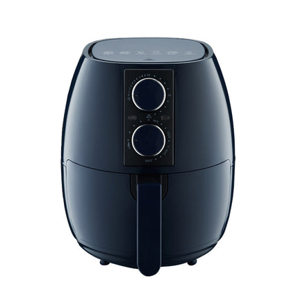 5L Smart Visual Air Fryer – Electromechanical Air Fryer Oven with HD Window and 8 Presets, 1700W, Black