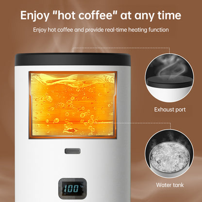 Portable 3-in-1 Wireless Espresso Maker – 7800mAh Battery, Compatible with Capsules and Ground Coffee